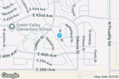 Map image of the property - 4103 N Malta St