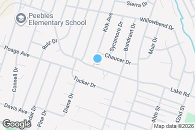 Map image of the property - 1700 Kirk Ave