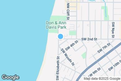 Map image of the property - 839 SW 2nd St