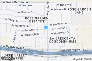 Map image of the property - 20419 N 8th Ave