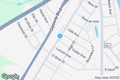 Map image of the property - 715 Broadway