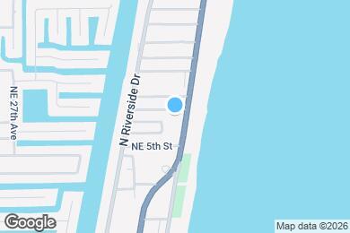 Map image of the property - 525 N Ocean Blvd