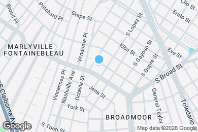 Map image of the property - 4422 General Pershing St