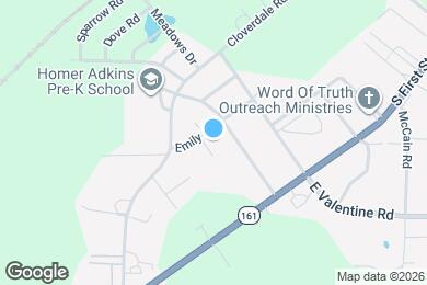 Map image of the property - 3204 Cloverridge Dr