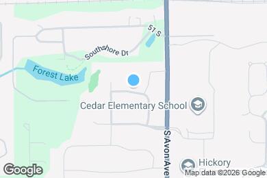 Map image of the property - 6886 Merritt Ridge Way
