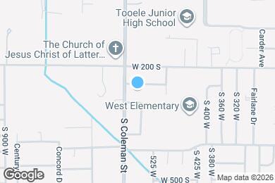 Map image of the property - 509 W 200 S