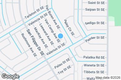 Map image of the property - 1575 Van Camp Ave SE