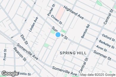Map image of the property - 85 Lowell St