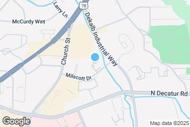 Map image of the property - The Orleans of Decatur