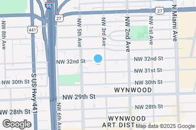 Map image of the property - 320 NW 32nd St