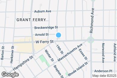 Map image of the property - 402 W Ferry St