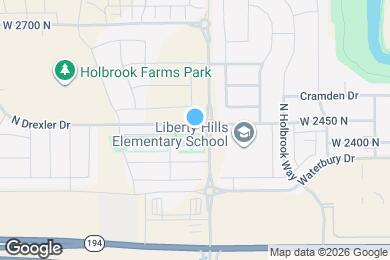 Map image of the property - 3643 W Drexler Dr