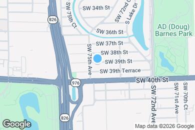 Map image of the property - 7430 SW 39th St