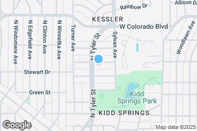 Map image of the property - 834 Thomasson Dr