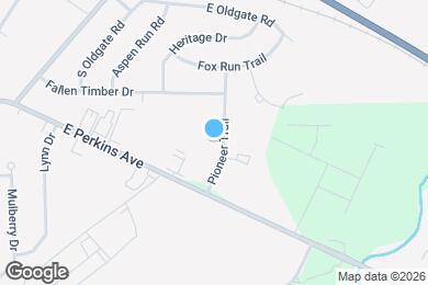Map image of the property - Sandusky Apartments