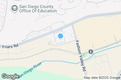 Map image of the property - 6747 Friars Rd