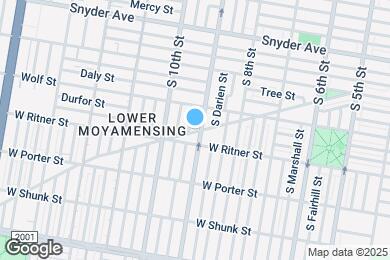 Map image of the property - 909 W Moyamensing Ave
