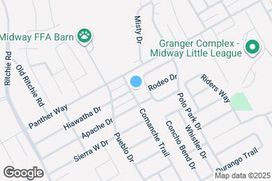 Map image of the property - 2502 Comanche Trail