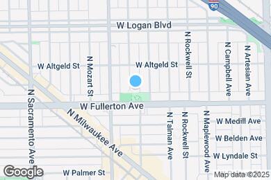 Map image of the property - 2419 N Fairfield Ave