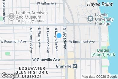 Map image of the property - 6309 N Magnolia Ave