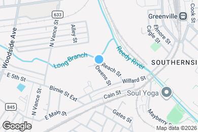 Map image of the property - 22 Owens St