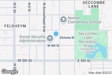 Map image of the property - 650 N Mountain View Ave