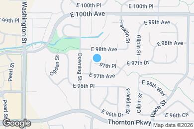 Map image of the property - 1278 E 97th Pl