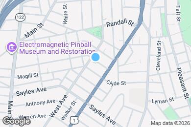 Map image of the property - 32 Sisson St