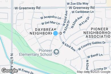 Map image of the property - 6320 W Port Royale Ln