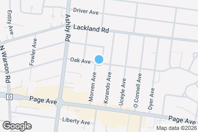 Map image of the property - 1836 Morven Ave