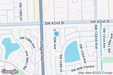Map image of the property - 4301 SW 135th Ave