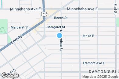 Map image of the property - 619 N Mendota St