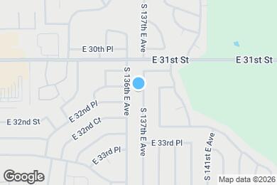 Map image of the property - 3208 S 137th E Ave