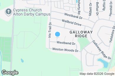 Map image of the property - 256 Westedge Ct