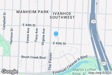 Map image of the property - 4432 Flora Ave