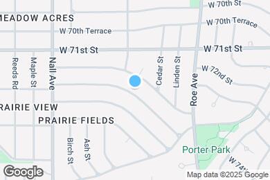 Map image of the property - 5016 W 72nd St