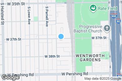 Map image of the property - 445 W 37th St