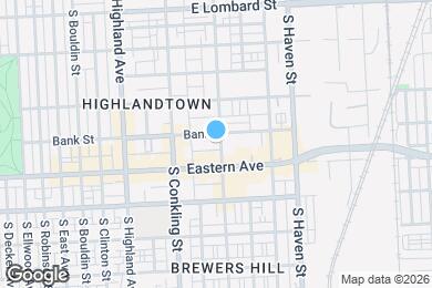 Map image of the property - 412 S Eaton St