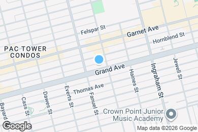 Map image of the property - 2215 1/12 Grand Avenue