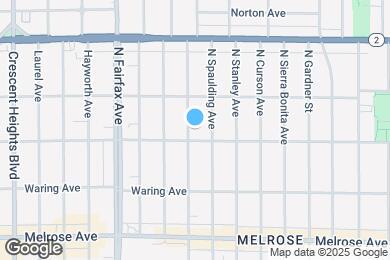 Map image of the property - 912 N Genesee Ave