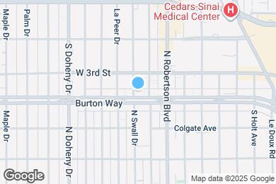 Map image of the property - 8871 Burton Way