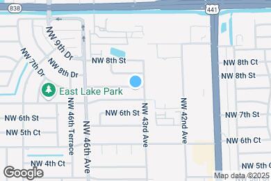 Map image of the property - 4320 NW 7th St