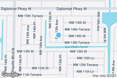 Map image of the property - 1319 NW 13th Ave