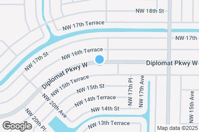 Map image of the property - 1822 Diplomat Pkwy W
