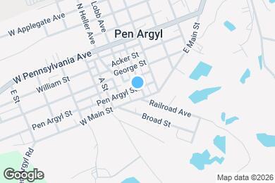 Map image of the property - 24 Pen Argyl St