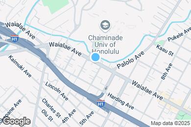 Map image of the property - 3175 Waialae Ave