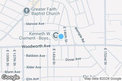 Map image of the property - 1209 E 145th St