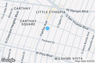 Map image of the property - 1213 Orange Grove Ave
