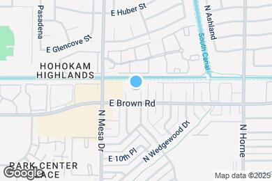 Map image of the property - 1142 N April Cir