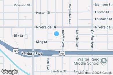 Map image of the property - 11925 Kling St